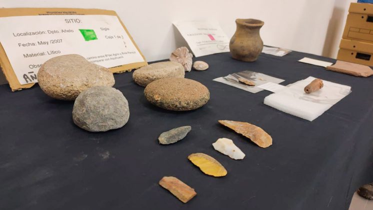 El Museo de Añelo recibió material arqueológico y paleontológico