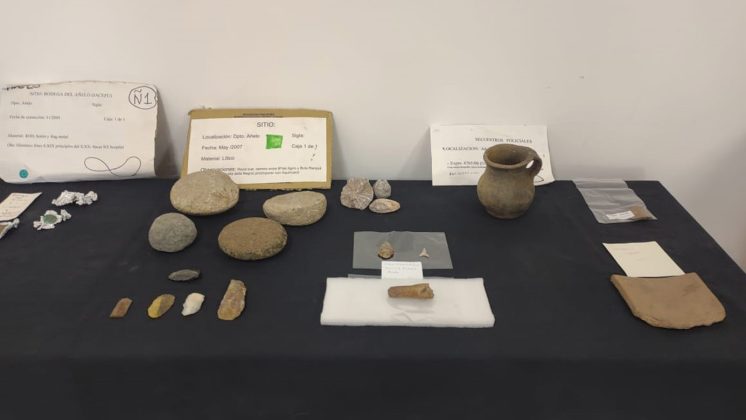 El Museo de Añelo recibió material arqueológico y paleontológico